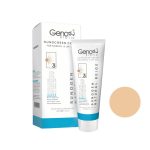 ضد آفتاب بژ طبیعی ژنو پوست خشک و معمولی _ GENOBIOTIC _SPF50