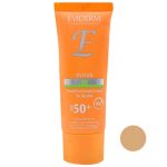 کرم ضد آفتاب رنگی بژ طبیعی 2 G پوست چرب SPF50 اویدرم 40 میلی لیتر _ EVIDERM