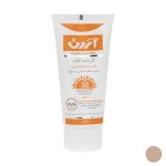 کرم ضد آفتاب رنگی SPF30 آردن فاقد جاذب های شیمیایی پوست حساس حجم ۵۰ گرم _ ARDEN