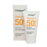 ضد آفتاب بی رنگ حاوی ویتامین C با +SPF50 ویتالیر-vitalier