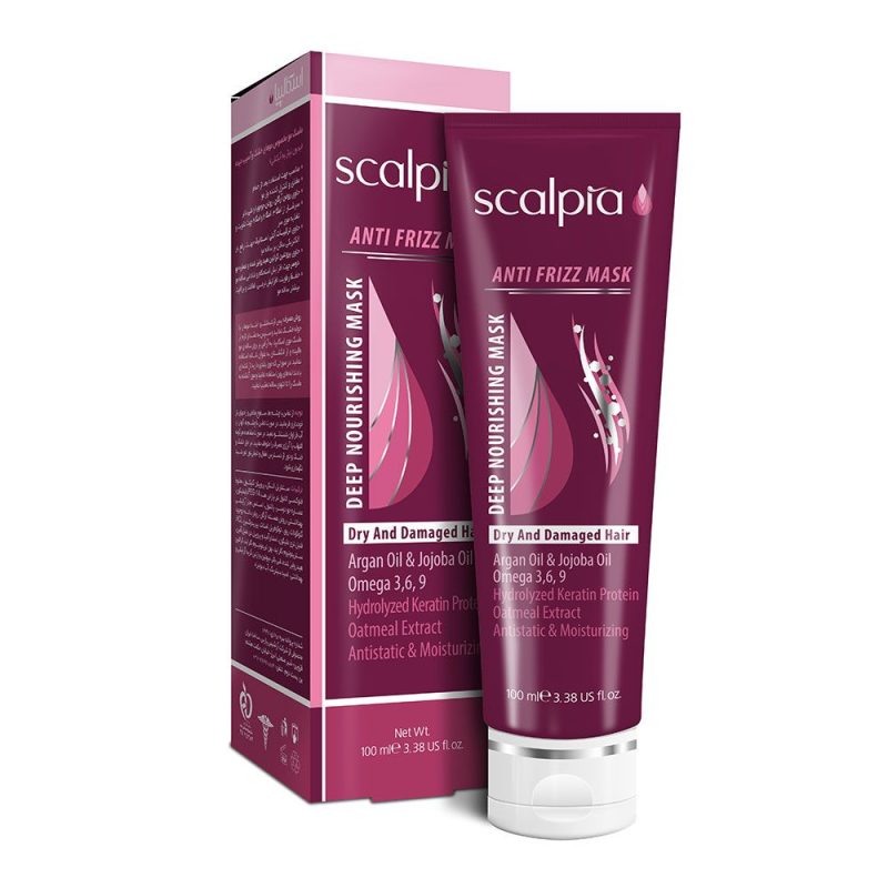 ماسک بعد از حمام مناسب موی خشک و آسیب دیده اسکالپیا _ Scalpia