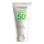 ضد افتاب بی رنگ پوست چرب اکتی ویت با +SPF50 ویتالیر - vitalier