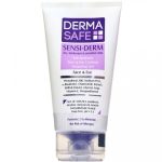 ژل شستشوی صورت و اطراف چشم درماسیف پوست خشک (150 میل) _ DERMA SAFE