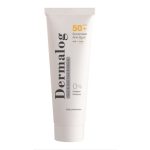 کرم ضد آفتاب و ضد لک بی رنگ پوست چرب درمالوگ SPF50 حجم 50میلی لیتر - DERMALOG